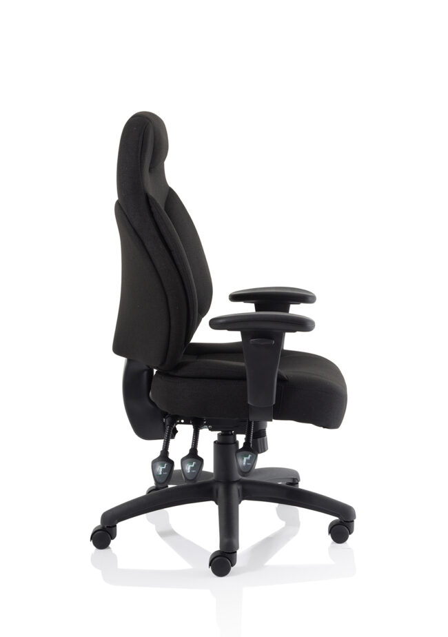 galaxy medium back task operator office chair with adjustable arms