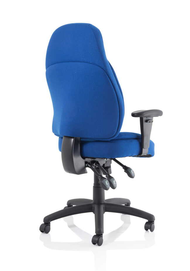 galaxy medium back task operator office chair with adjustable arms