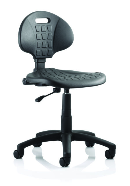 malaga polyurethane medium back task operator office chair