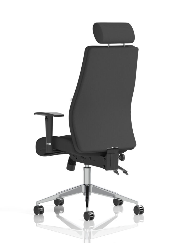 onyx high back ergonomic posture chair with height adjustable arms
