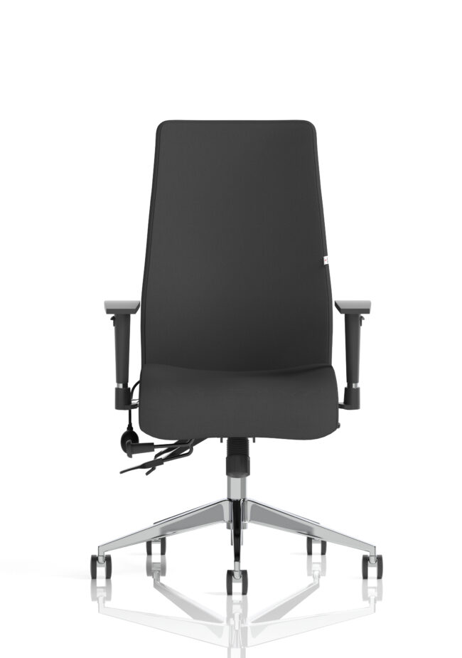 onyx high back ergonomic posture chair with height adjustable arms