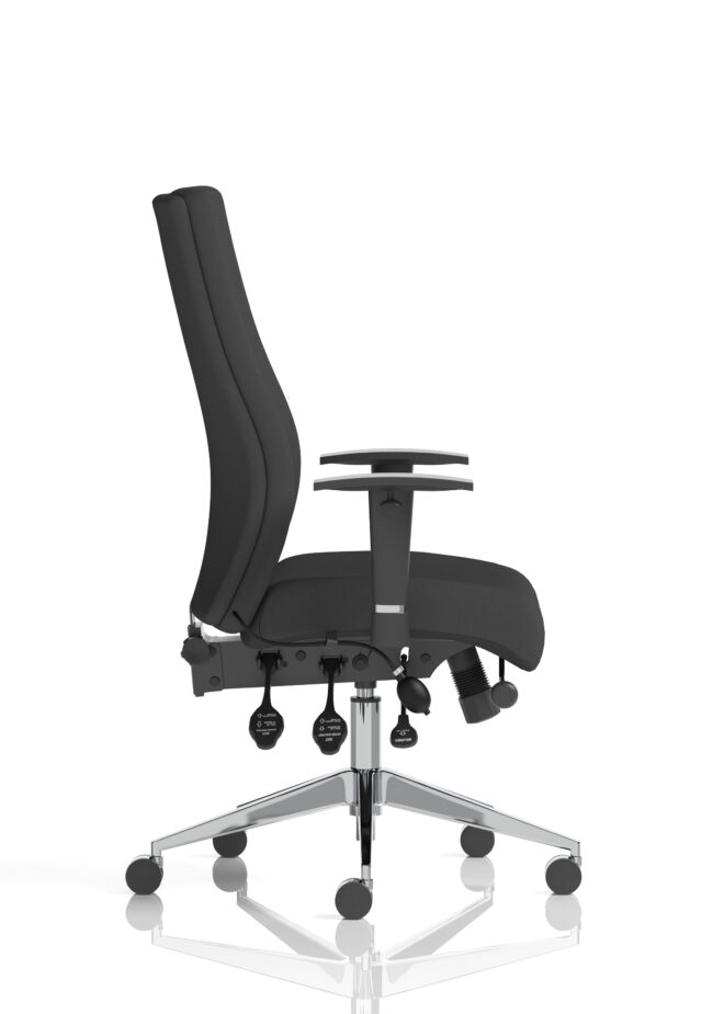 onyx high back ergonomic posture chair with height adjustable arms