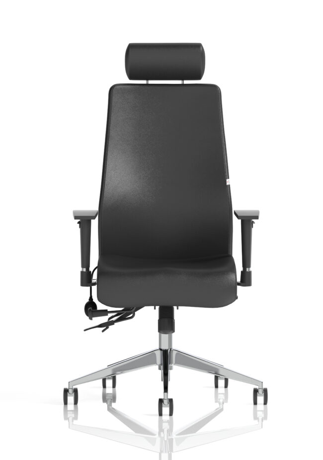onyx high back ergonomic posture chair with height adjustable arms