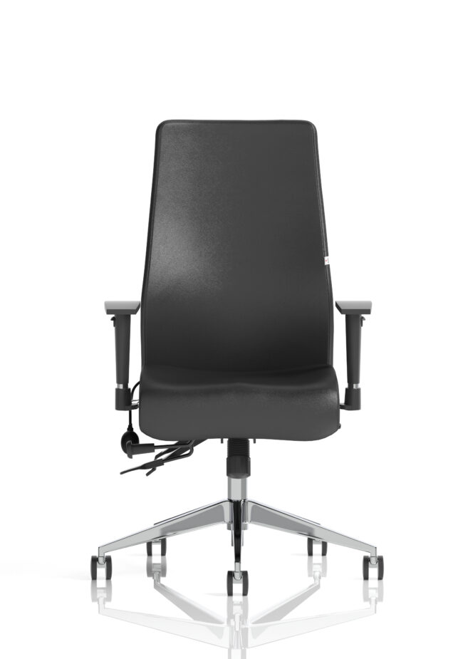 onyx high back ergonomic posture chair with height adjustable arms