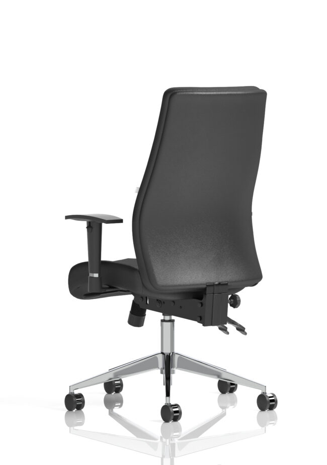onyx high back ergonomic posture chair with height adjustable arms