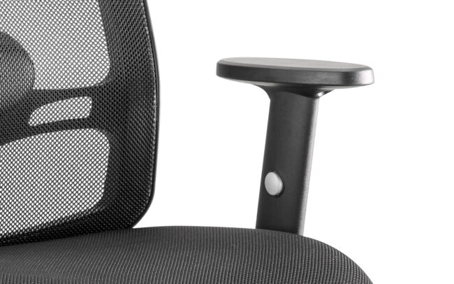 portland medium mesh back task operator office chair with arms