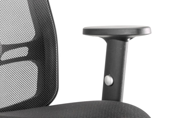 portland ii medium mesh back task operator office chair with arms