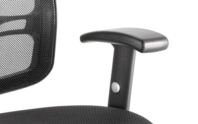 portland iii high mesh back task operator office chair with arms