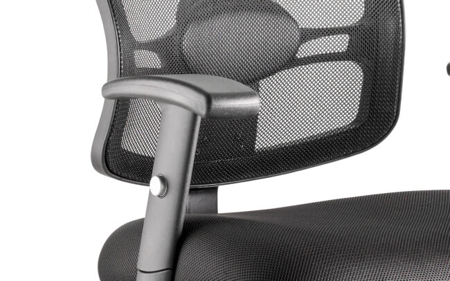 portland iii high mesh back task operator office chair with arms