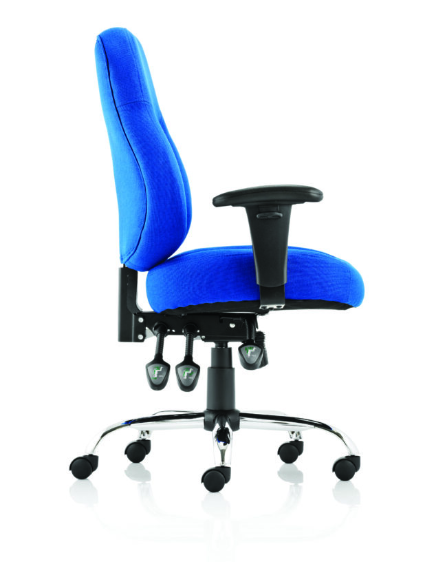 storm high back task operator office chair with arms