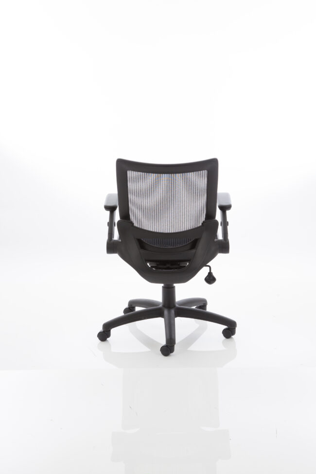 fuller medium mesh back task operator office chair with folding arms
