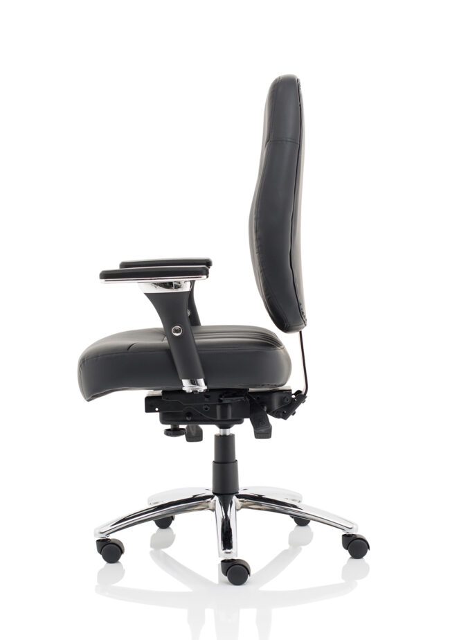 barcelona deluxe high back task operator office chair with arms