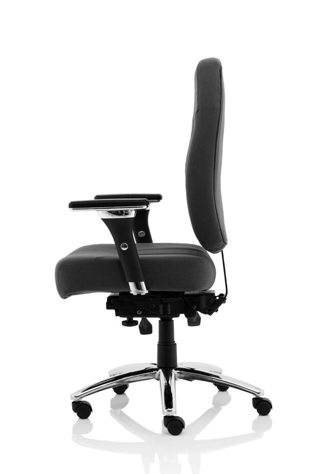 barcelona deluxe high back task operator office chair with arms