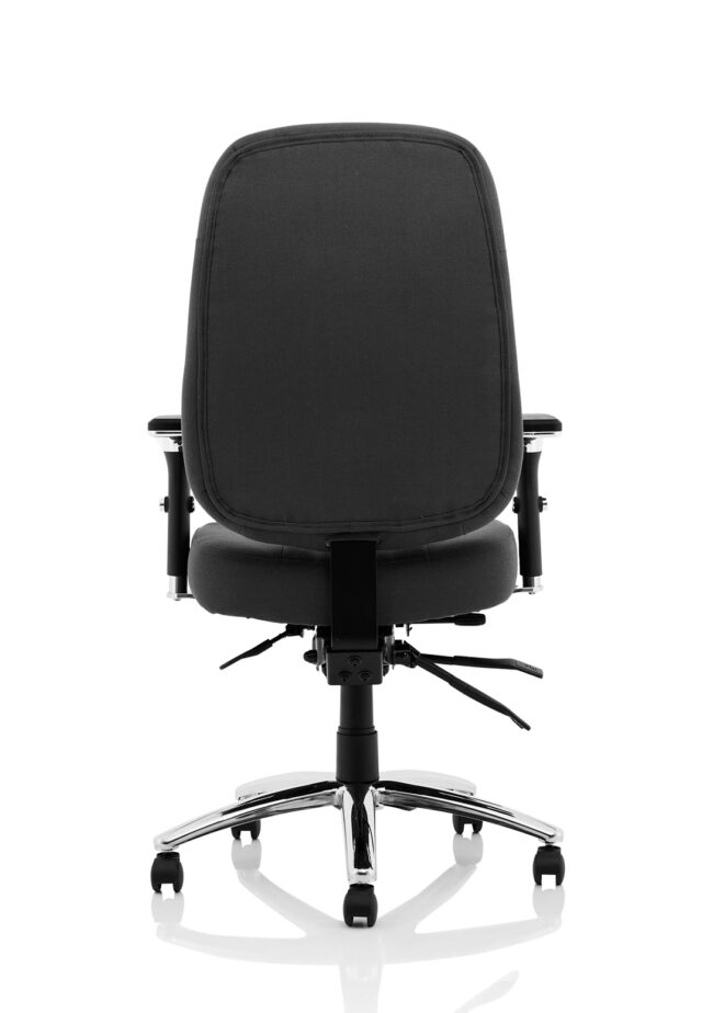 barcelona deluxe high back task operator office chair with arms