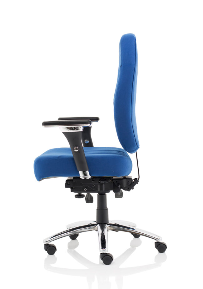 barcelona deluxe high back task operator office chair with arms