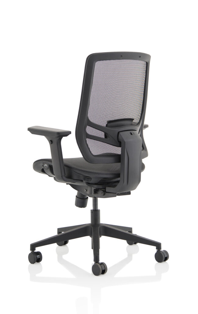 ergo twist high mesh back ergonomic task operator office chair with arms