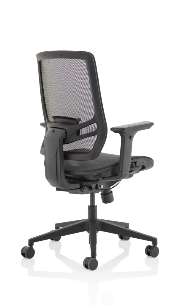 ergo twist high mesh back ergonomic task operator office chair with arms