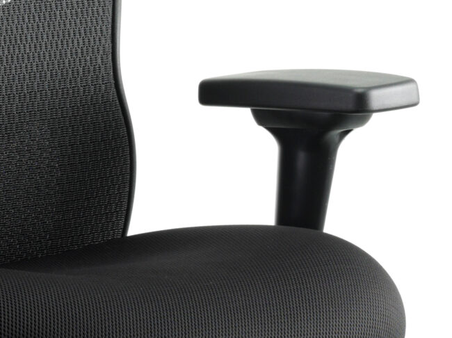 stealth shadow high mesh back ergonomic posture chair with arms