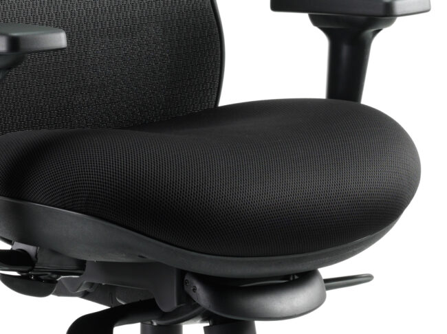 stealth shadow high mesh back ergonomic posture chair with arms
