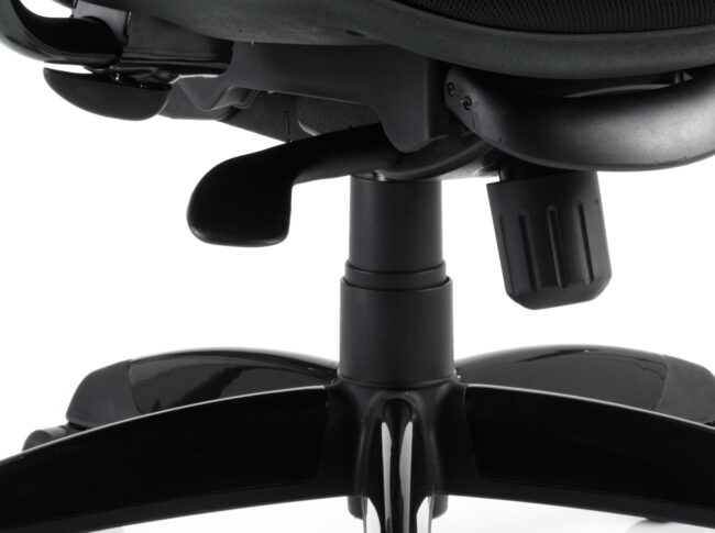 stealth shadow high mesh back ergonomic posture chair with arms