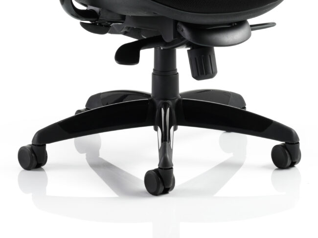 stealth shadow high mesh back ergonomic posture chair with arms