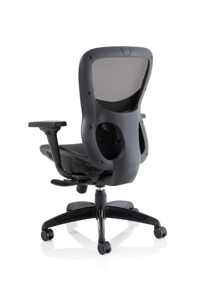 stealth shadow high mesh back ergonomic posture chair with arms