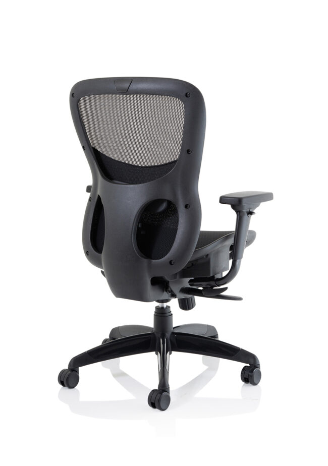 stealth shadow high mesh back ergonomic posture chair with arms