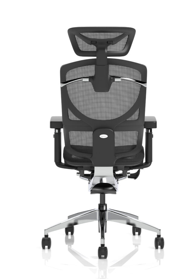 ergo click plus high back ergonomic posture office chair with arms and headrest