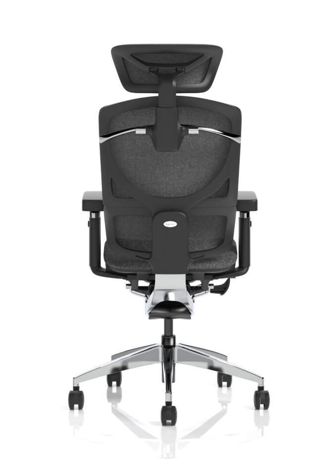 ergo click plus high back ergonomic posture office chair with arms and headrest