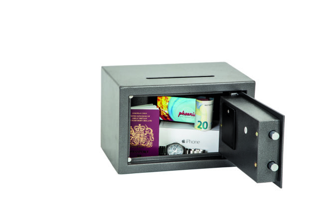 phoenix vela deposit home & office security safe