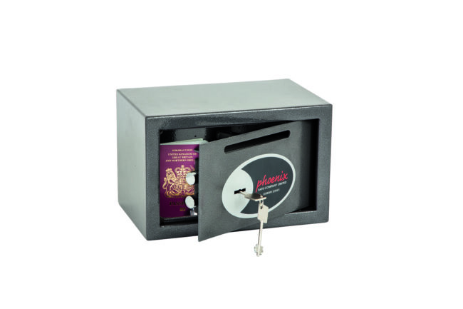 phoenix vela deposit home & office security safe