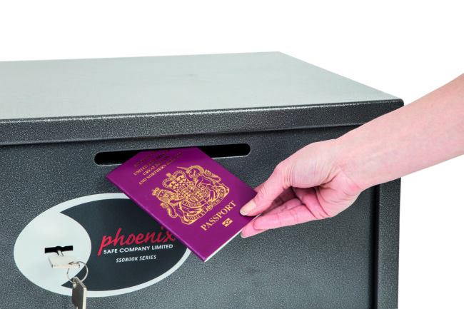 phoenix vela deposit home & office security safe