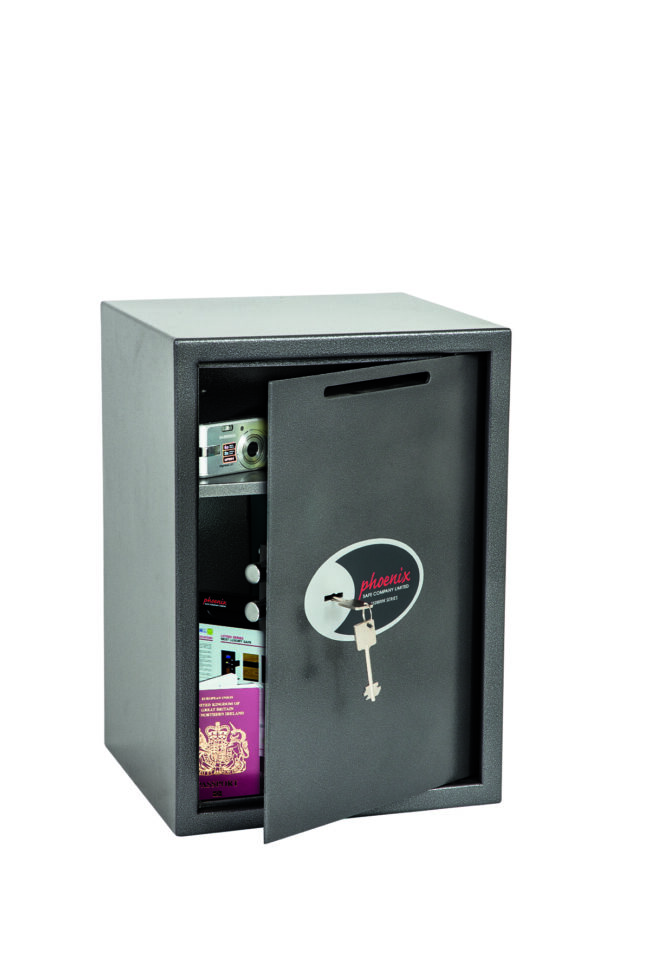 phoenix vela deposit home & office security safe