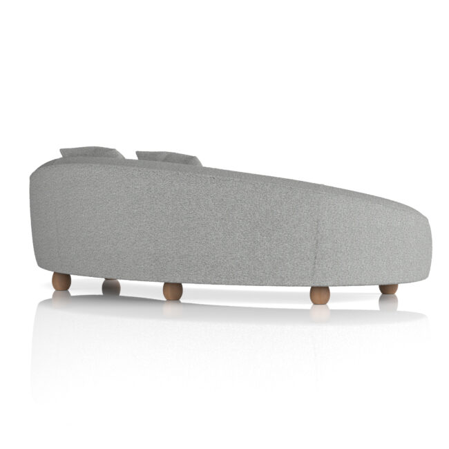 mimi 3 seater curved sofa