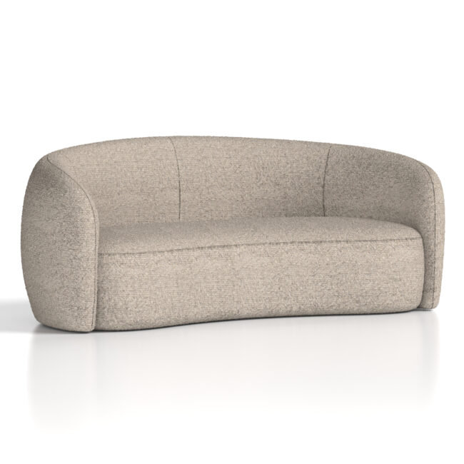phoebe curved sofa
