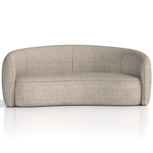 phoebe curved sofa