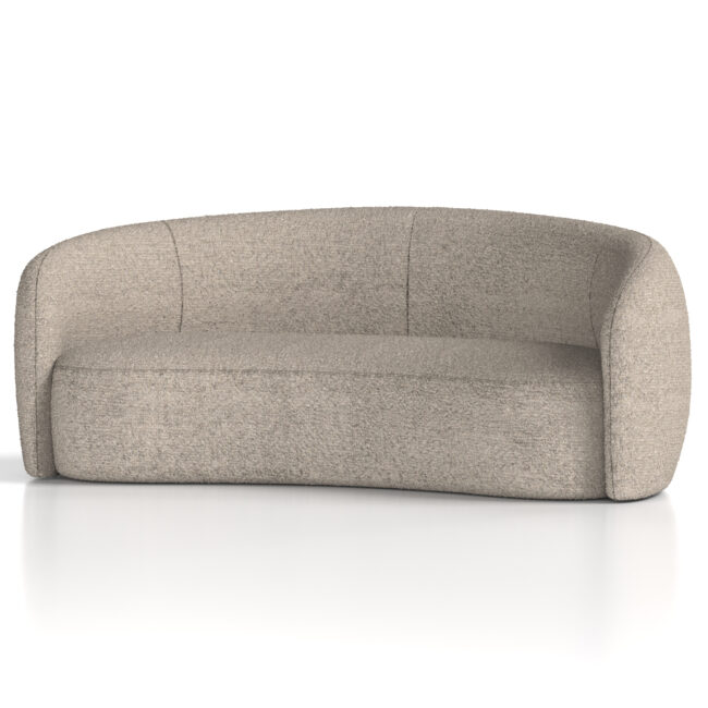 phoebe curved sofa