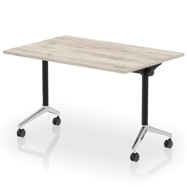 impulse plus flip top rectangular table