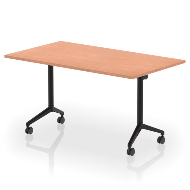 impulse plus flip top rectangular table