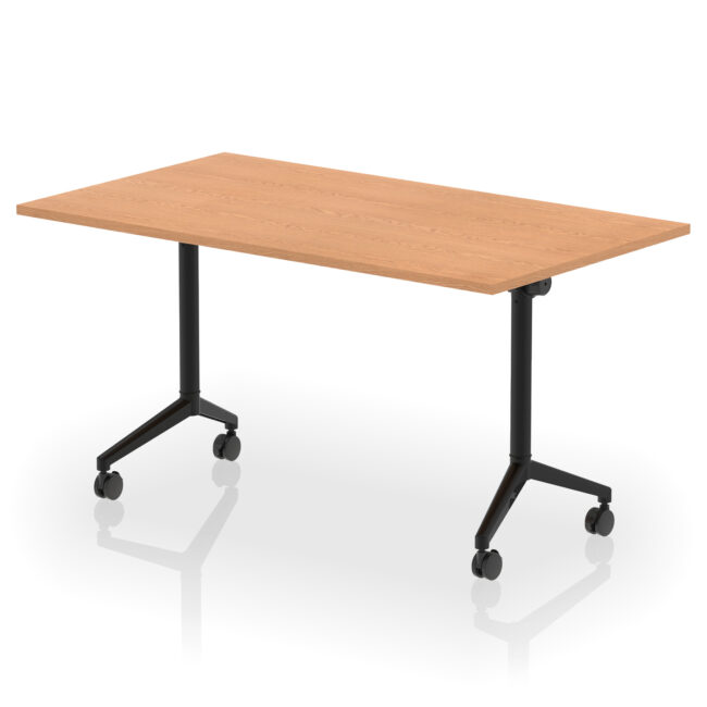impulse plus flip top rectangular table