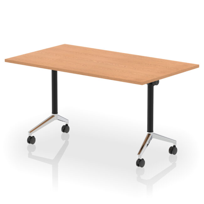 impulse plus flip top rectangular table