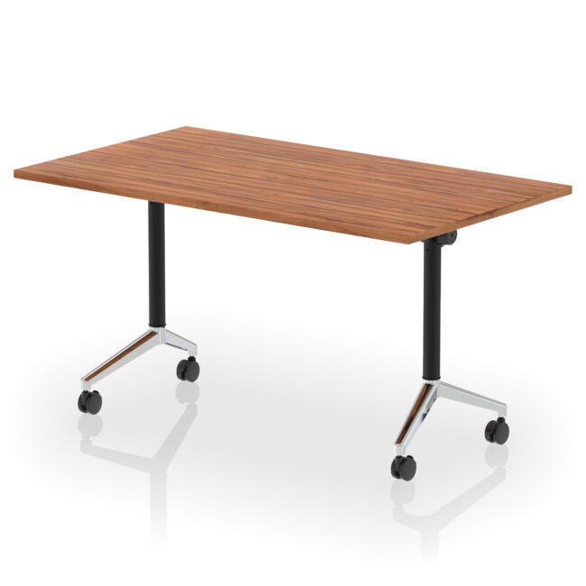 impulse plus flip top rectangular table