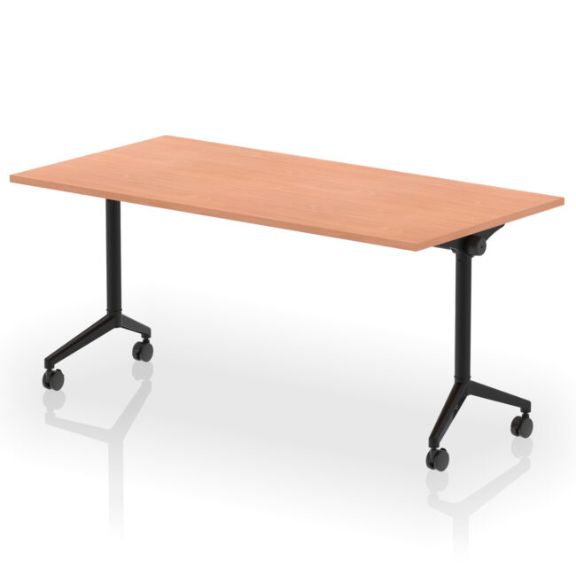impulse plus flip top rectangular table