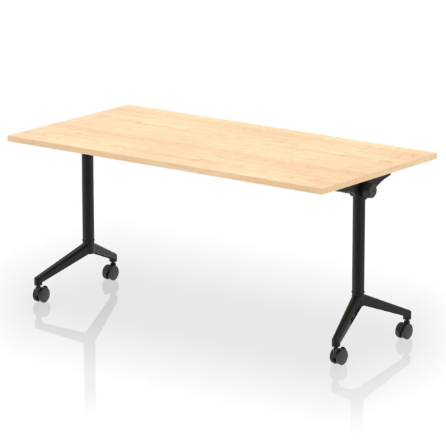 impulse plus flip top rectangular table