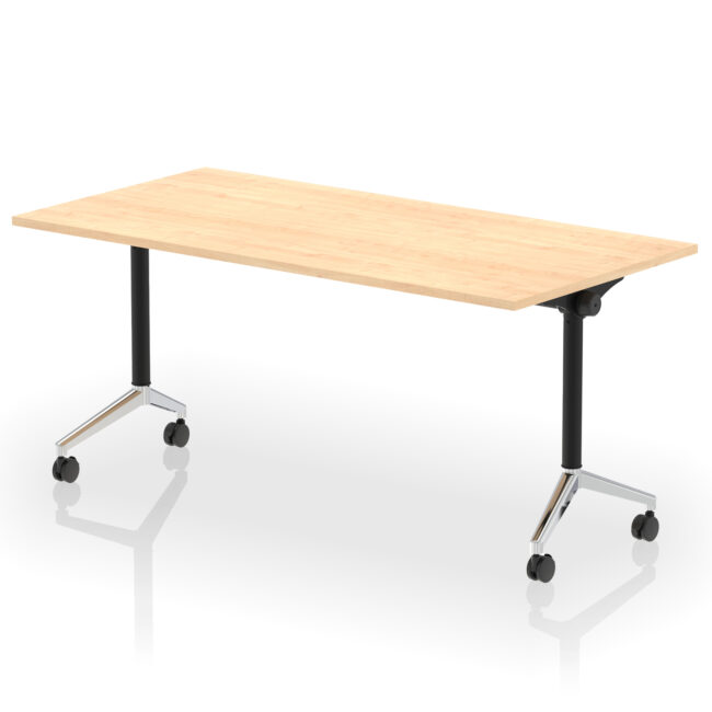 impulse plus flip top rectangular table