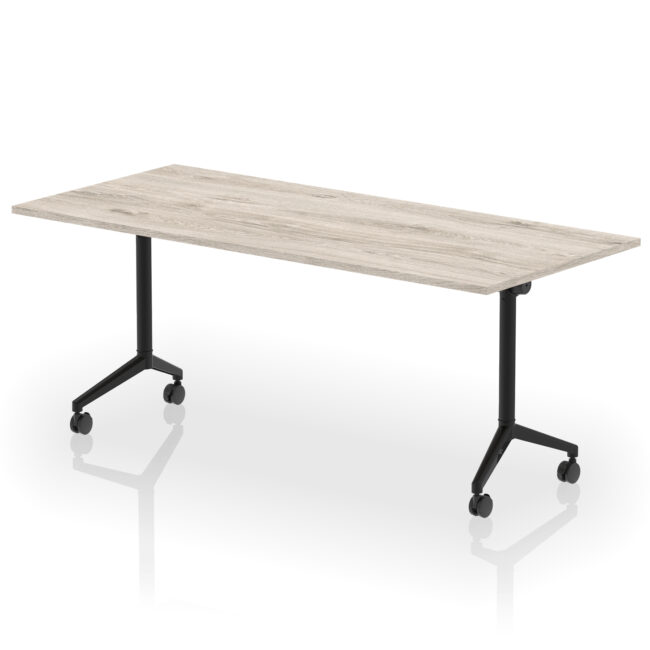 impulse plus flip top rectangular table