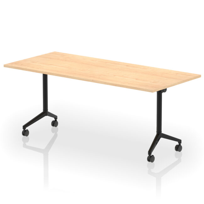 impulse plus flip top rectangular table