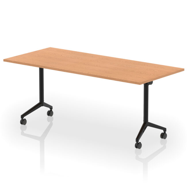 impulse plus flip top rectangular table