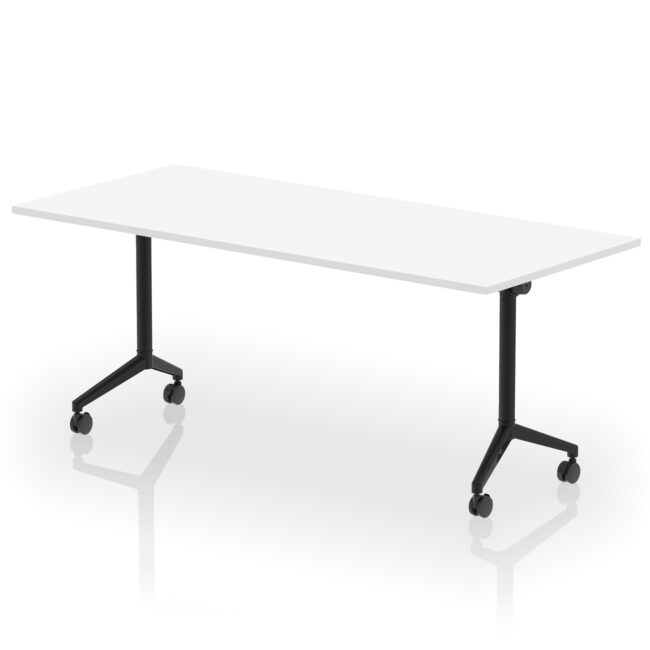 impulse plus flip top rectangular table