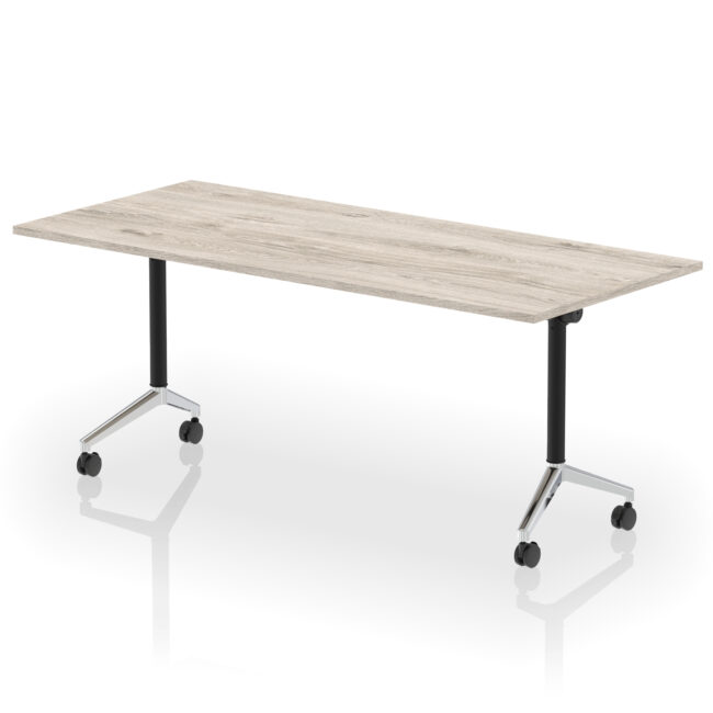 impulse plus flip top rectangular table